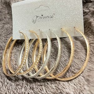 3pairs or earrings